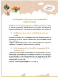 Guide des ingrédients à éviter dans ses cosmétiques 