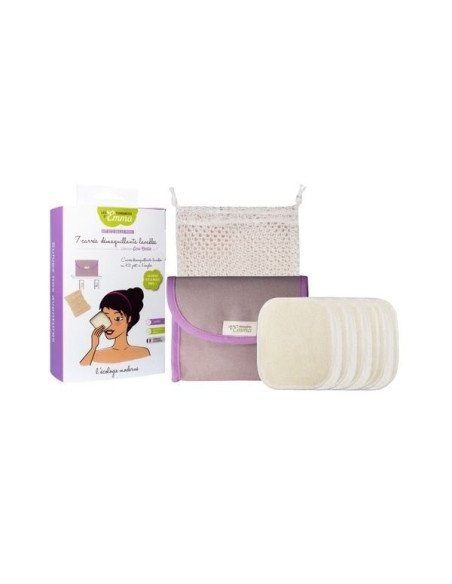 Kit Eco Belle Nomade (4 carrés démaquillants pour vos déplacements)