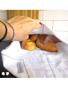PATTIER | Sac à pains en tissu upcyclé 100% coton