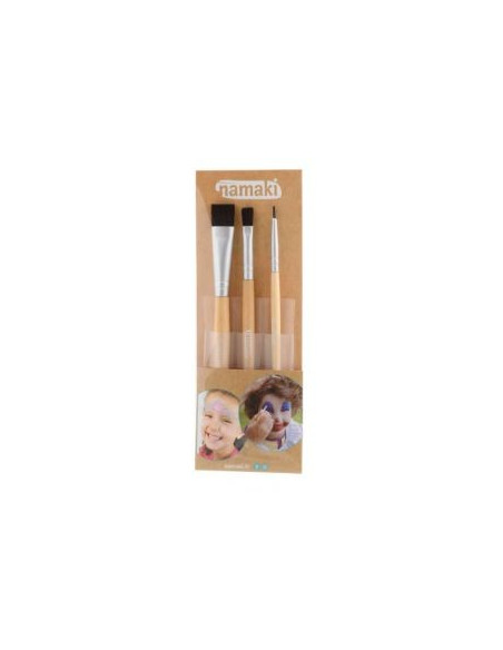 Kit 3 pinceaux de maquillage - Namaki