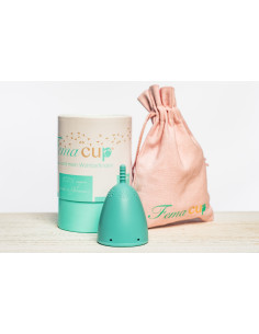 FemaCup® menstrual cup turquoise