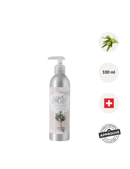 Liniment à l'huile d'olive biologique - Love me doux -100ml, flacon alu