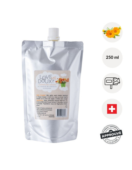 Recharge 250ml au macérât de Calendula biologique
