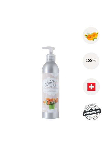 Liniment  au macérât de Calendula biologique - Love me doux - flacon alu 100ml 