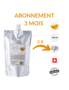 Subscription - Refill with organic calendula infused oil