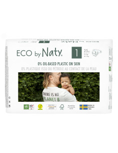 Couches jetables Naty - taille 1 - Newborn 2-5kg 
