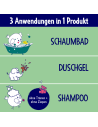 dirty birdie Shower Gel "Freu Dich" / Sweet blackberries
