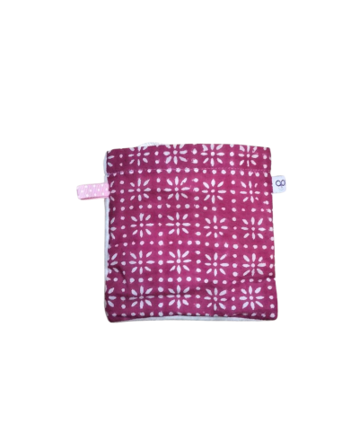 Kit intégral visage/corps : gant en fibre d'eucalyptus et coton bio + 4 lingettes en micro-éponge de coton bio