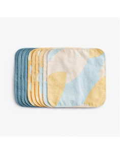 Washable & Reusable Cloth Wipes "Lavender" - Imse Vimse
