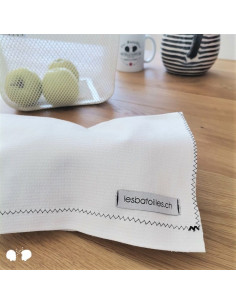 PETIT-PATTIER | Sac à pains goûter en tissu upcyclé 100% coton