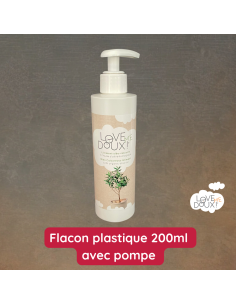 P.E 200ml organic olive oil bottle with pump