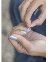 Vernis à base d'eau -couleur argent bleuté- Namaki