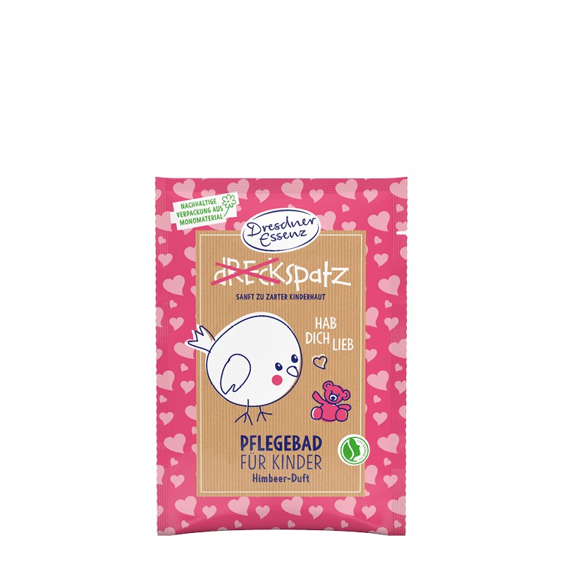 Dreckspatz Bath Salt Raspberry Large Pack - 200 g