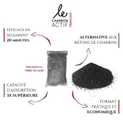 Filtres à gourde au charbon végétal super activé lot de 4 - Le Charbon Actif